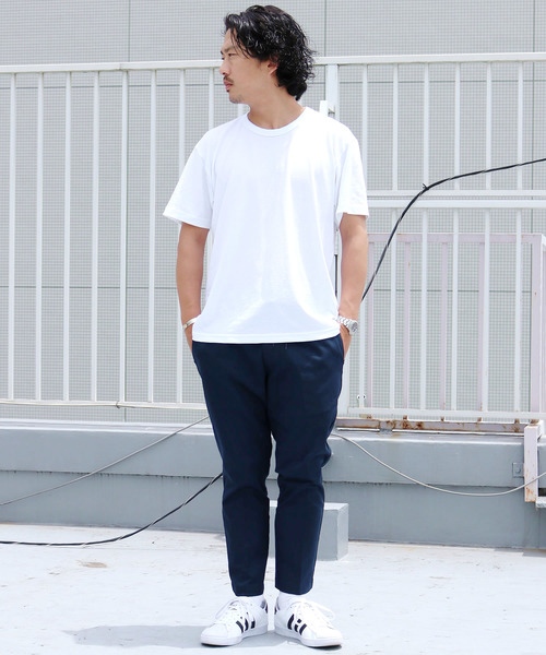 Dickies（ディッキーズ）の「別注：Dickies/ ディッキーズ コットン ストレッチ 8分丈イージーパンツ（チノパンツ・メンズ・ブラック/ネイビー/ベージュ/ホワイト・M/XL/L/S）」の18枚目の写真