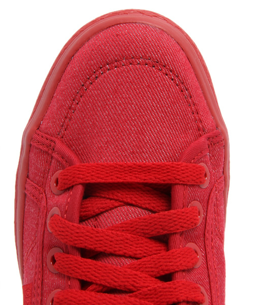 adidas Originals(アディダスオリジナルス)の「4cm インヒール アディダス ハニー キャンバス adidas HONEY Mid UP W CVS M21870(スニーカー・レディース・レッド・22.5cm/23cm/23.5cm/24.5cm/25cm/24cm)」の5枚目の写真