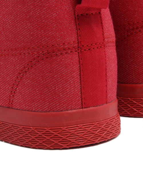 adidas Originals(アディダスオリジナルス)の「4cm インヒール アディダス ハニー キャンバス adidas HONEY Mid UP W CVS M21870(スニーカー・レディース・レッド・22.5cm/23cm/23.5cm/24.5cm/25cm/24cm)」の3枚目の写真