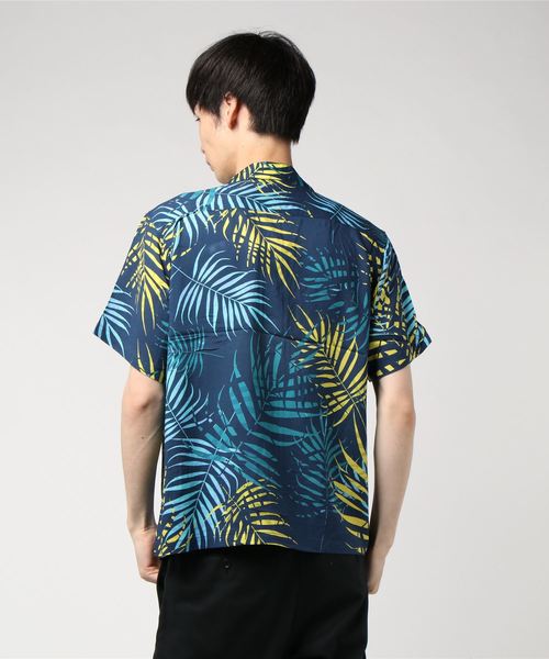 Hub&Spoke（ハブアンドスポーク）の「アロハシャツ（シャツ/ブラウス・メンズ・ブラック/ネイビー/イエロー・LARGE/MEDIUM/X-LARGE）」の4枚目の写真