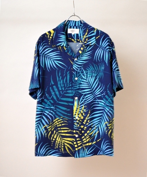 Hub&Spoke（ハブアンドスポーク）の「アロハシャツ（シャツ/ブラウス・メンズ・ブラック/ネイビー/イエロー・LARGE/MEDIUM/X-LARGE）」の3枚目の写真