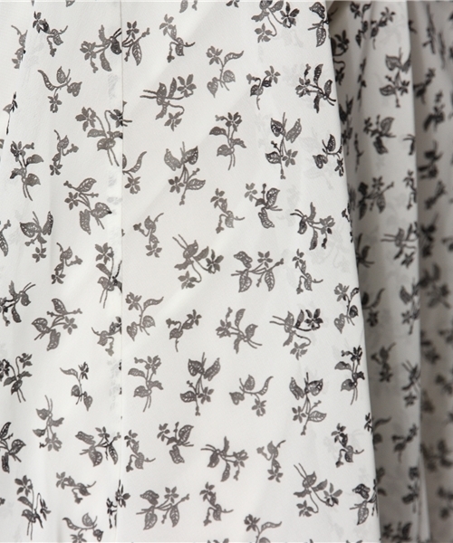 Kastane（カスタネ）の「【Kastane】花柄マキシシフォンスカート（スカート・レディース・ホワイト/オレンジ/ブラック・FREE）」の11枚目の写真