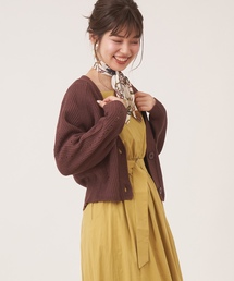 natural couture | 【WEB限定カラー有り】プチプラお上品アイレットカーディガン(カーディガン/ボレロ)