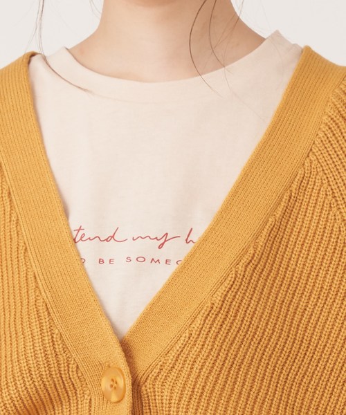 natural couture（ナチュラルクチュール）の「プチプラお上品アイレットカーディガン（カーディガン/ボレロ・レディース・ブラウン/イエロー/ピンク/アイボリー/ラベンダー/レッド系その他・FREE）」の18枚目の写真