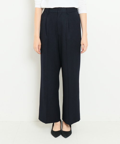 SLOBE IENA（スローブイエナ）の「ワイドパンツ（その他パンツ・レディース・イエロー/パープル/ネイビー・マルチサイズ）」の7枚目の写真