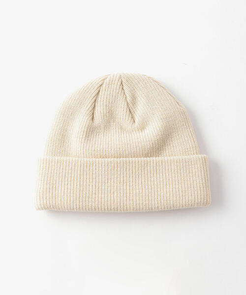 【美品】スティーブンアラン　メリノウール　ニットキャップ ARAN WOOLLEN MILLS アラン ウーレンミルズ ポンポン付 ケーブル