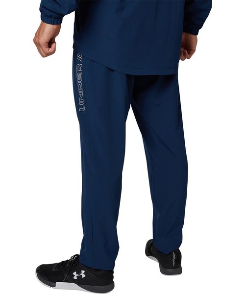 UNDER ARMOUR（アンダーアーマー）の「メンズトレーニングロングパンツ / メッシュ ライン ウーブン パンツ（その他パンツ・メンズ・ホワイト/ブラック/ネイビー/カリビアンブルー・SM/XL/LG/MD/XXL）」の12枚目の写真