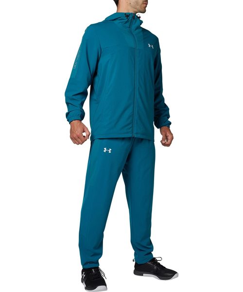 UNDER ARMOUR（アンダーアーマー）の「メンズトレーニングロングパンツ / メッシュ ライン ウーブン パンツ（その他パンツ・メンズ・ホワイト/ブラック/ネイビー/カリビアンブルー・SM/XL/LG/MD/XXL）」の16枚目の写真