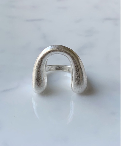 Port（ポート）の「ホースシュー マット リング_（リング・レディース・シルバー/ゴールド・15号）」の5枚目の写真