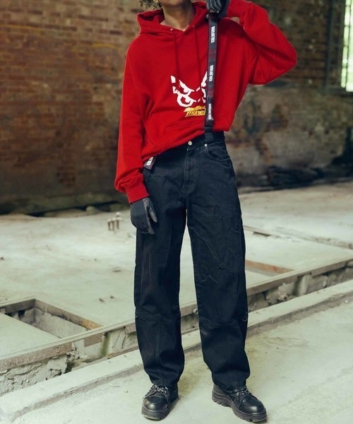 BAD BOY(バッドボーイ)の「MYne マイン / BadBoy×MYne バッドボーイ×マイン denim pants デニム パンツ G03PT003(デニムパンツ・メンズ・ブラック/インディゴブルー・SMALL/MEDIUM/LARGE)」の2枚目の写真