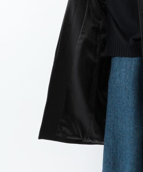 Steven Alan（スティーブンアラン）の「＜Steven Alan＞MELTON LONG SOUTIEN COLLAR COAT/コート（ステンカラーコート・レディース・ダークグレー/ベージュ・MEDIUM/SMALL）」の12枚目の写真