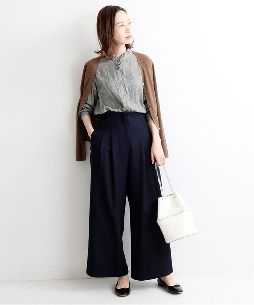 IENA - 専用です　美品　IENA サテンフリルシャツ セール】サテンフリルシャツ◇（シャツ/ブラウス）｜IENA