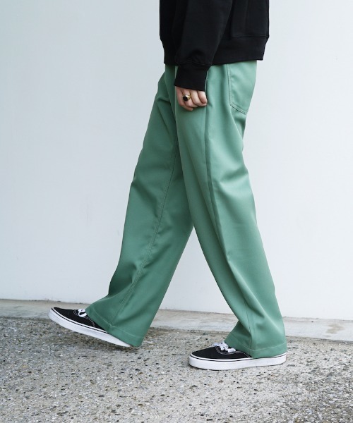 パンツ order loose twill pants green order（オーダー）の「order loose twill pants（チノパンツ