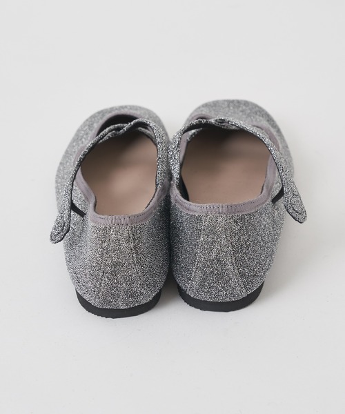 one after another NICE CLAUP（ワンアフターアナザーナイスクラップ）の「カンフーシューズ（バレエシューズ・レディース・ピンク/シルバー/ゴールド・S/M/L）」の6枚目の写真