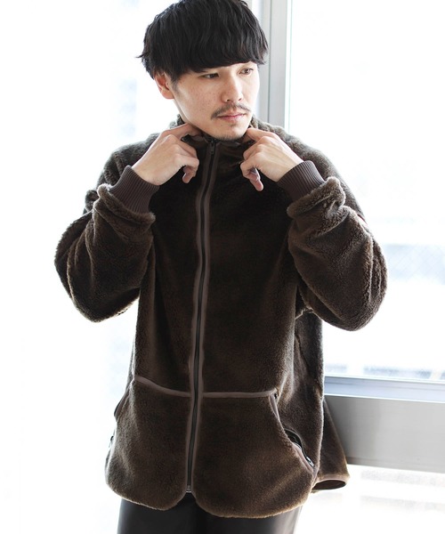 BEAMS T(ビームスティー)の「C.E / FURRY FLEECE LIGHT JACKET BEAMS T(ビームスティー)の「C.E / FURRY FLEECE LIGHT JACKET