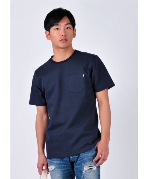 EVOLUTION(エボリューション)の「大人の男が着る上質なTシャツ ヘビーウエイト(Tシャツ/カットソー・メンズ・オフホワイト/ライトグレー/ネイビー・MEDIUM/LARGE/X-LARGE/XX-LARGE)」の7枚目の写真
