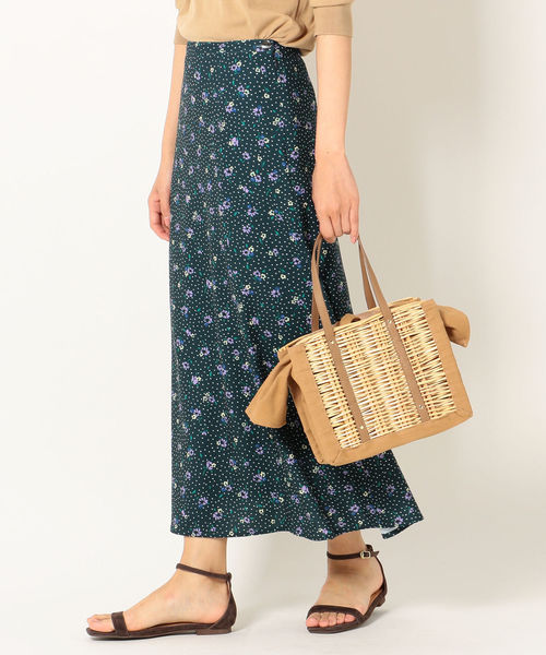 SHIPS any（シップス エニィ）の「SHIPS any:スクエアかごバッグ◇（かごバッグ・レディース・ブラック/キャメル・ONE SIZE）」の9枚目の写真