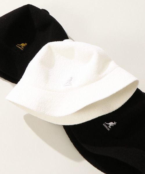 KANGOL（カンゴール）の「KANGOL バミューダカジュアル（ハット・レディース・ホワイト/ブラック/ゴールド・M/L）」の6枚目の写真