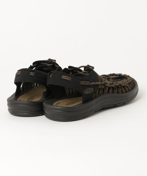KEEN(キーン)の「【KEEN/キーン】UNEEK ユニーク スニーカー サンダル アウトドア キャンプ 1023053(サンダル・メンズ・ブラック×グリーン・26.5cm/27.5cm/26.0cm/27.0cm/28.0cm)」の3枚目の写真