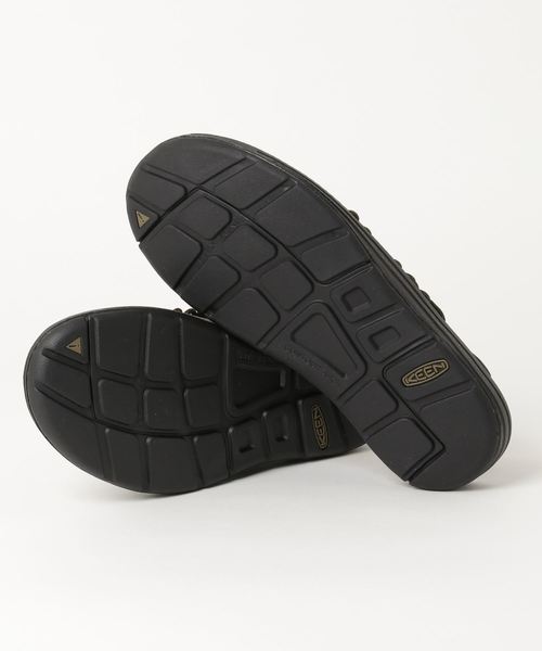 KEEN(キーン)の「【KEEN/キーン】UNEEK ユニーク スニーカー サンダル アウトドア キャンプ 1023053(サンダル・メンズ・ブラック×グリーン・26.5cm/27.5cm/26.0cm/27.0cm/28.0cm)」の2枚目の写真