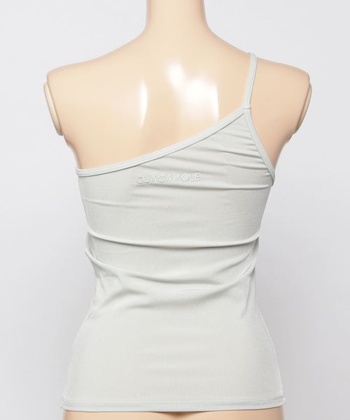 GUACAMOLE（ガカモレ）の「GUACAMOLE ONE SHOULDER TOP (ワンショルダートップ)（水着・レディース・ローズ/ミント/グリーン/ピンク/ブラウン/ベージュ/ホワイト/ブラック・MEDIUM）」の17枚目の写真