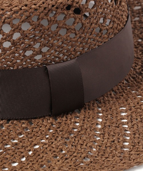 BAYFLOW(ベイフロー)の「スカシカンカンハット(ハット・レディース・ブラウン/ナチュラル・FREE)」の11枚目の写真