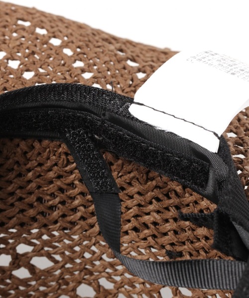 BAYFLOW(ベイフロー)の「スカシカンカンハット(ハット・レディース・ブラウン/ナチュラル・FREE)」の9枚目の写真