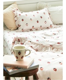 ジェラートピケチェリーコンフォーターカバー＆ボックスシーツ＆ピロー