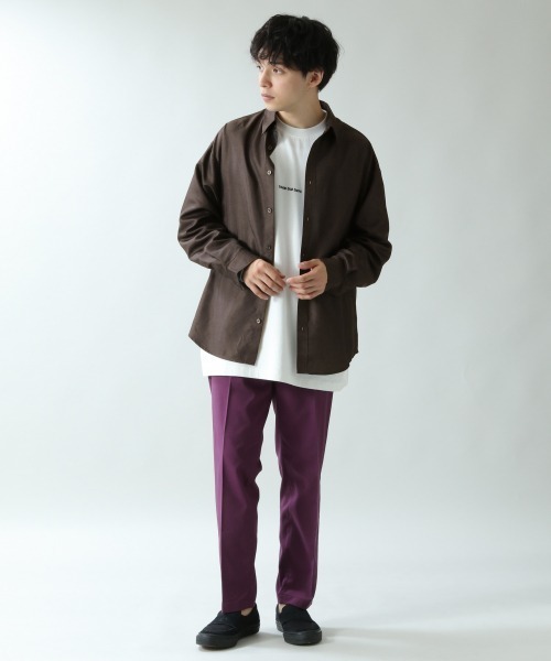 RAGEBLUE（レイジブルー）の「ダマスク柄シャツ/893395（シャツ/ブラウス・メンズ・ネイビー/ダークグレー・FREE）」の5枚目の写真