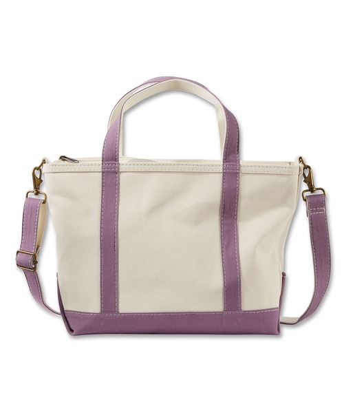 L.L.Bean（エルエルビーン）の「ショルダー・ストラップ・トート、ミディアム（トートバッグ・レディース・ブラック/アッシュブラウン/ネイビー/サックスブルー/カモフラージュ/ダークラベンダー/ローズ/バーガンディー/イエロー/ミント/ローズ系/コバルトブルー・REGULAR）」の7枚目の写真