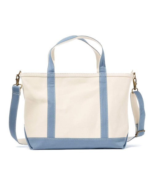 L.L.Bean（エルエルビーン）の「ショルダー・ストラップ・トート、ミディアム（トートバッグ・レディース・ブラック/アッシュブラウン/ネイビー/サックスブルー/カモフラージュ/ダークラベンダー/ローズ/バーガンディー/イエロー/ミント/ローズ系/コバルトブルー・REGULAR）」の6枚目の写真