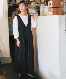 and R | カシュクールプリーツワンピース(ワンピース)