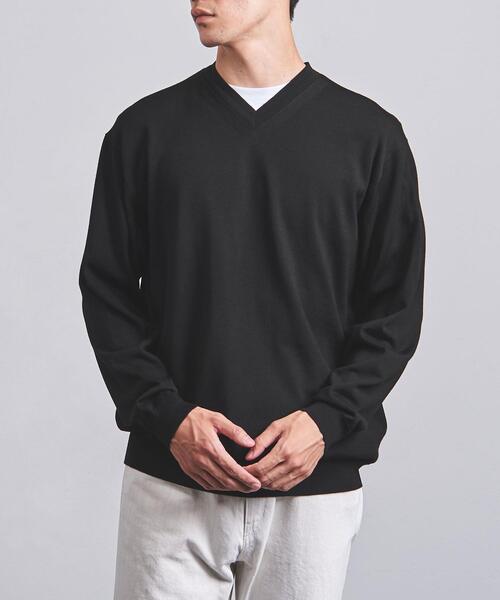 United Arrows ユナイテッドアローズ の United Arrows ハイゲージ Vネック ニット セーター Wear