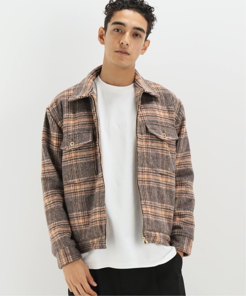 JOINT WORKS(ジョイントワークス)の「【UNIVERSAL OVERALL / ユニバーサル オーバーオール】TRUCK JACKET(ブルゾン・メンズ・チャコールグレー/ベージュ・MEDIUM/LARGE)」の2枚目の写真