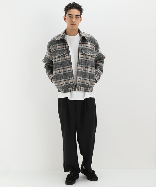 JOINT WORKS(ジョイントワークス)の「【UNIVERSAL OVERALL / ユニバーサル オーバーオール】TRUCK JACKET(ブルゾン・メンズ・チャコールグレー/ベージュ・MEDIUM/LARGE)」の6枚目の写真