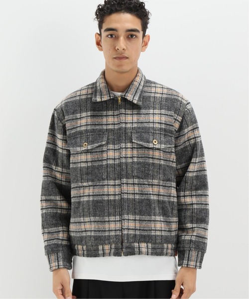 JOINT WORKS(ジョイントワークス)の「【UNIVERSAL OVERALL / ユニバーサル オーバーオール】TRUCK JACKET(ブルゾン・メンズ・チャコールグレー/ベージュ・MEDIUM/LARGE)」の3枚目の写真