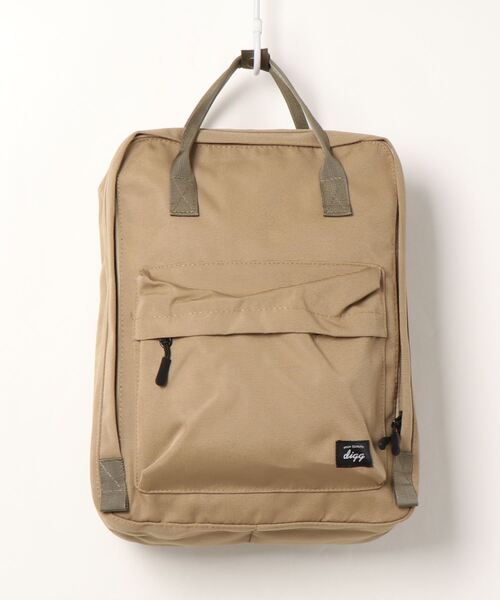CO(シーオー)の「DIGG / ニューデイパック ( DGN-BG-001 )(バックパック/リュック・メンズ・ブラック/ベージュ/ネイビー・ONESIZE)」の1枚目の写真