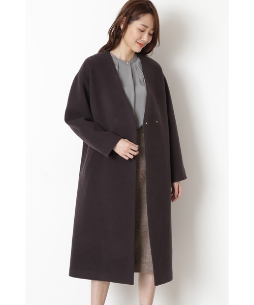 NATURAL BEAUTY BASIC ＭＡＮＴＥＣＯスタンドカラーコート NATURAL BEAUTY BASIC（ナチュラルビューティーベーシック）の