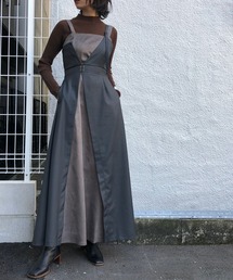 &g'aime | 【&g'aime】レイヤードライクキャミワンピース(ワンピース)