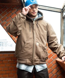 Carhartt | Carhartt フランネル裏地付きダックアクティブパーカー(ブルゾン)