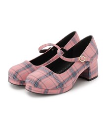 ストラップパンプス