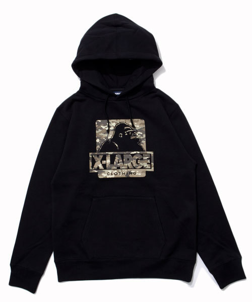 XLARGE(エクストララージ)の「MULTICAM CAMO OG PULLOVER HOODIE(パーカー・メンズ・アッシュ/ホワイト/ブラック/バーガンディー/ネイビー・MEDIUM/SMALL/LARGE/X-LARGE)」の2枚目の写真