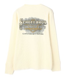 schott | Schott×GLAD HAND(ショット×グラッドハンド) BILLHEAD CREW WAFFLE LS T-SHIRT/ビルヘッド クルーネック ワッフルLS(Tシャツ/カットソー)