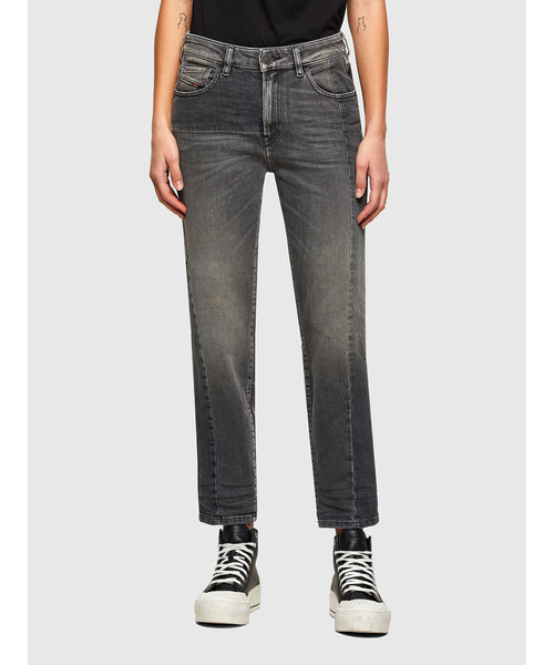 レディース★DIESELブラックデニム DIESEL（ディーゼル）の「レディース デニム スリム トラッカー