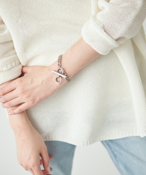 in mood（インムード）の「in mood/インムード　SMOOTHブレスレット（ブレスレット・レディース・ゴールド/シルバー・FREE）」の5枚目の写真