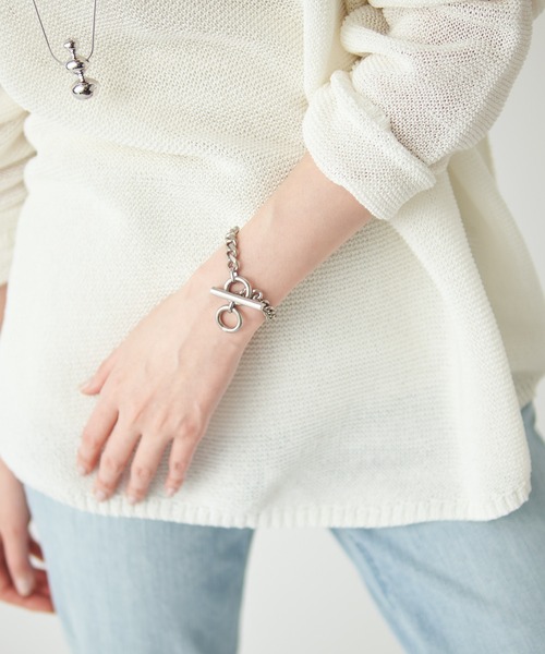 in mood（インムード）の「in mood/インムード　SMOOTHブレスレット（ブレスレット・レディース・ゴールド/シルバー・FREE）」の8枚目の写真