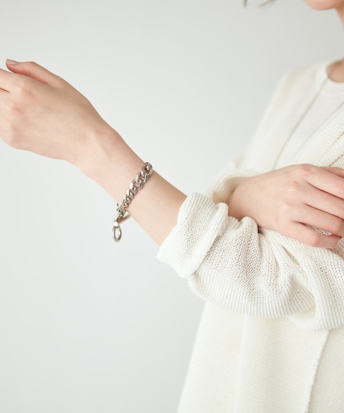 in mood（インムード）の「in mood/インムード　SMOOTHブレスレット（ブレスレット・レディース・ゴールド/シルバー・FREE）」の6枚目の写真