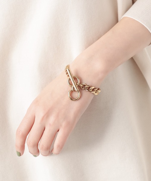 in mood（インムード）の「in mood/インムード　SMOOTHブレスレット（ブレスレット・レディース・ゴールド/シルバー・FREE）」の10枚目の写真