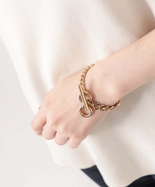 in mood（インムード）の「in mood/インムード　SMOOTHブレスレット（ブレスレット・レディース・ゴールド/シルバー・FREE）」の9枚目の写真