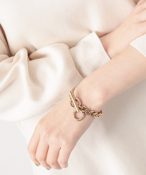 in mood（インムード）の「in mood/インムード　SMOOTHブレスレット（ブレスレット・レディース・ゴールド/シルバー・FREE）」の13枚目の写真